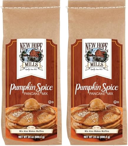 Amazon.com : Pumpkin Spice Pancake Mix by New Hope Mills, Fall